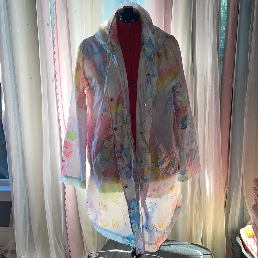 Dolls kill Care Bear raincoat